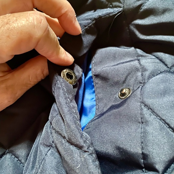 🔥Hawke & Co. Blue Diamond Quilted Puffer Jacket Coat🔥 - Picture 9 of 16